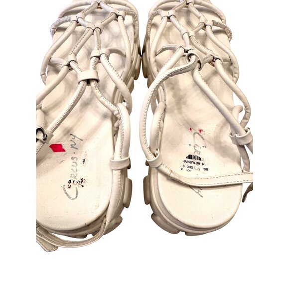 Circus By Sam Edelman Greyson Size 9M EU 40 White Platform Sandal NWOB - Picture 8 of 8